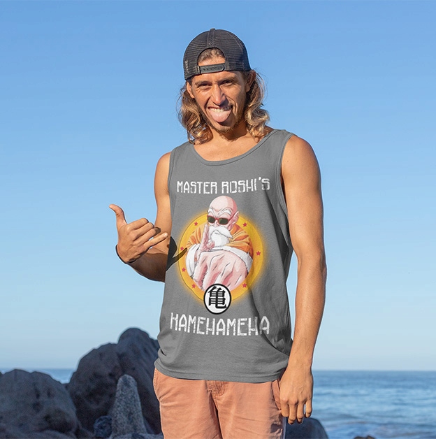 TANK TOP DRAGONBALL MASTER ROSHI Rozmiar M