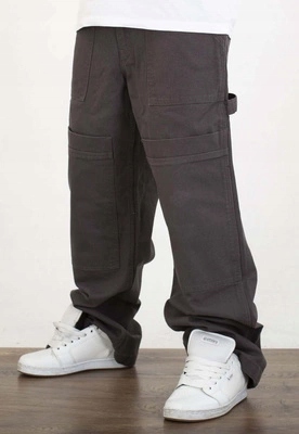 Kalhoty Prosto Pants Utility seprané tmavě šedé