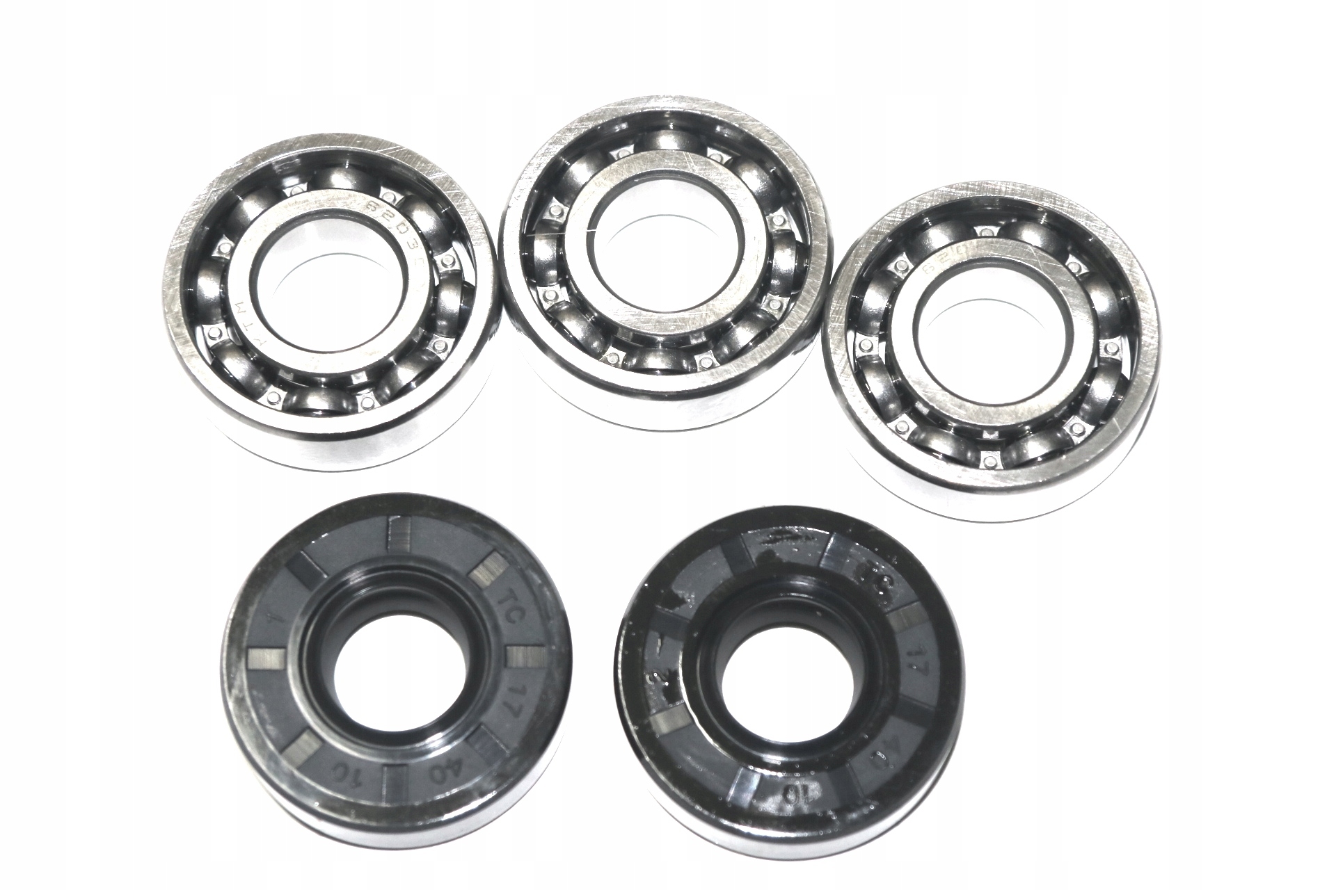 ŁOŻYSKO WAŁU + USZCZELNIACZ ROMET KOMAR MOTORYNKA