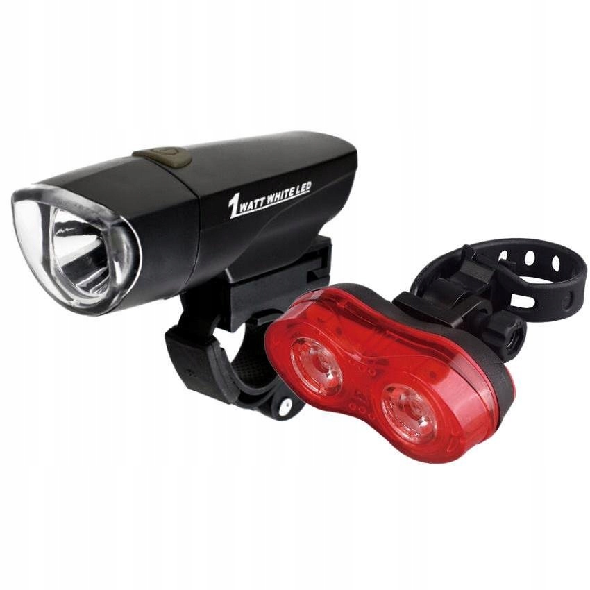 Zestaw Lampek X-light XC-785 151R Na Baterie Komplet Lampka Przód Tył
