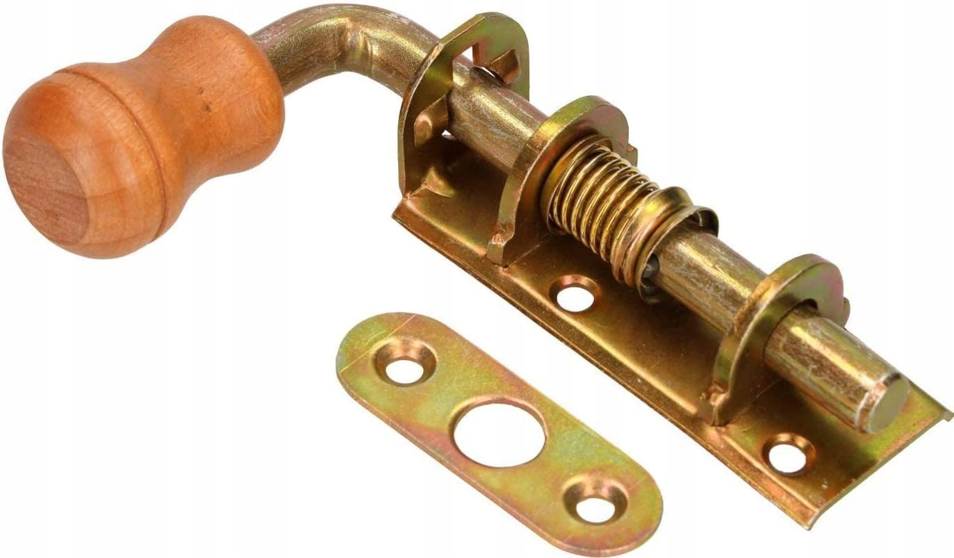 2X RYGIEL ZAMKNIĘCIE ZASUWA 100 STOPKA SPRĘŻYNOWA Rodzaj bramy Garażowa