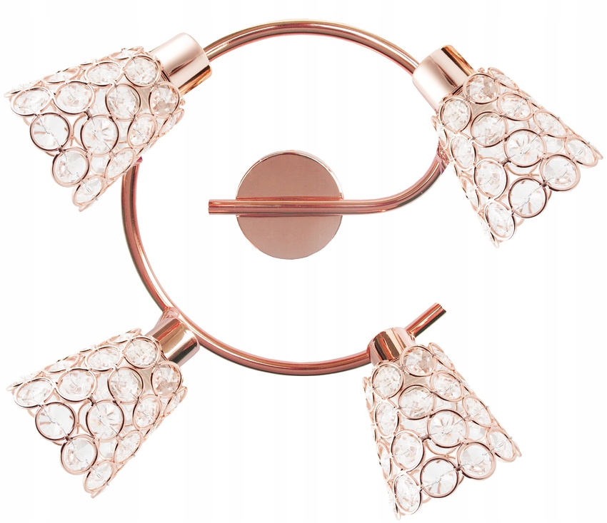 Stropné svietidlo špirála 4X40W G9 Glossy Candellux