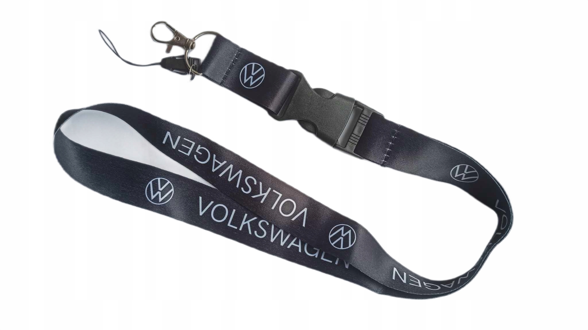 Volkswagen Vw Smycz Smyczka Do Kluczy Czarna SMY-50CM