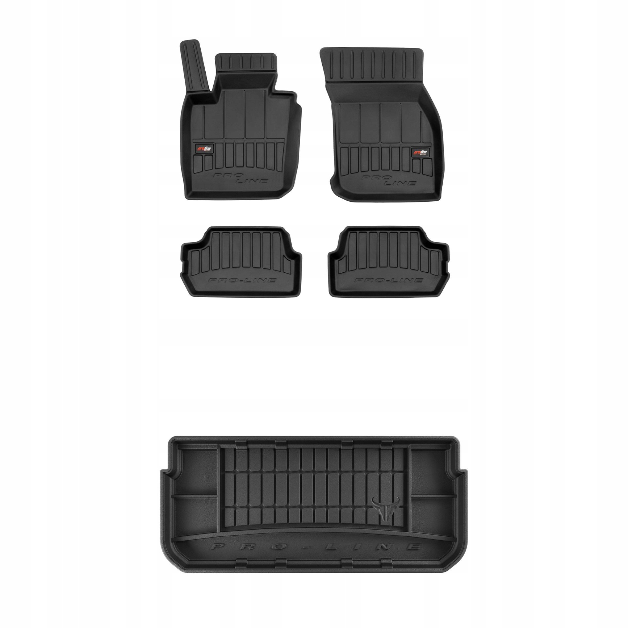 Sada gumových kobercov a rohoží pre Mini Cooper III