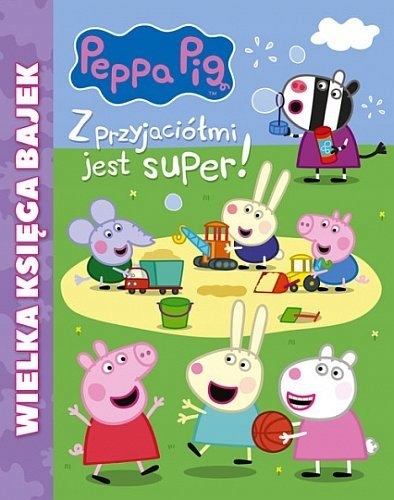 KSIĄŻKA WIELKA Świnka Peppa księga bajek Kolorowe