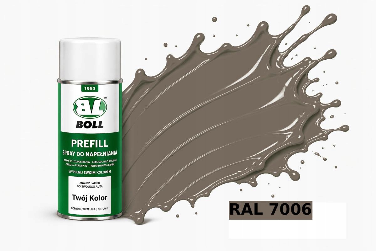 Ral 7006 Mat Lakier Akrylowy Spray 400ml Szybkoschnący Uv Metal Pvc
