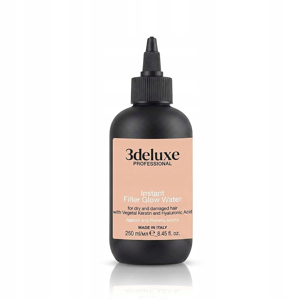 3deluxe Professional Instant Filler Glow Water – Lamelový kondicionér 250 ml