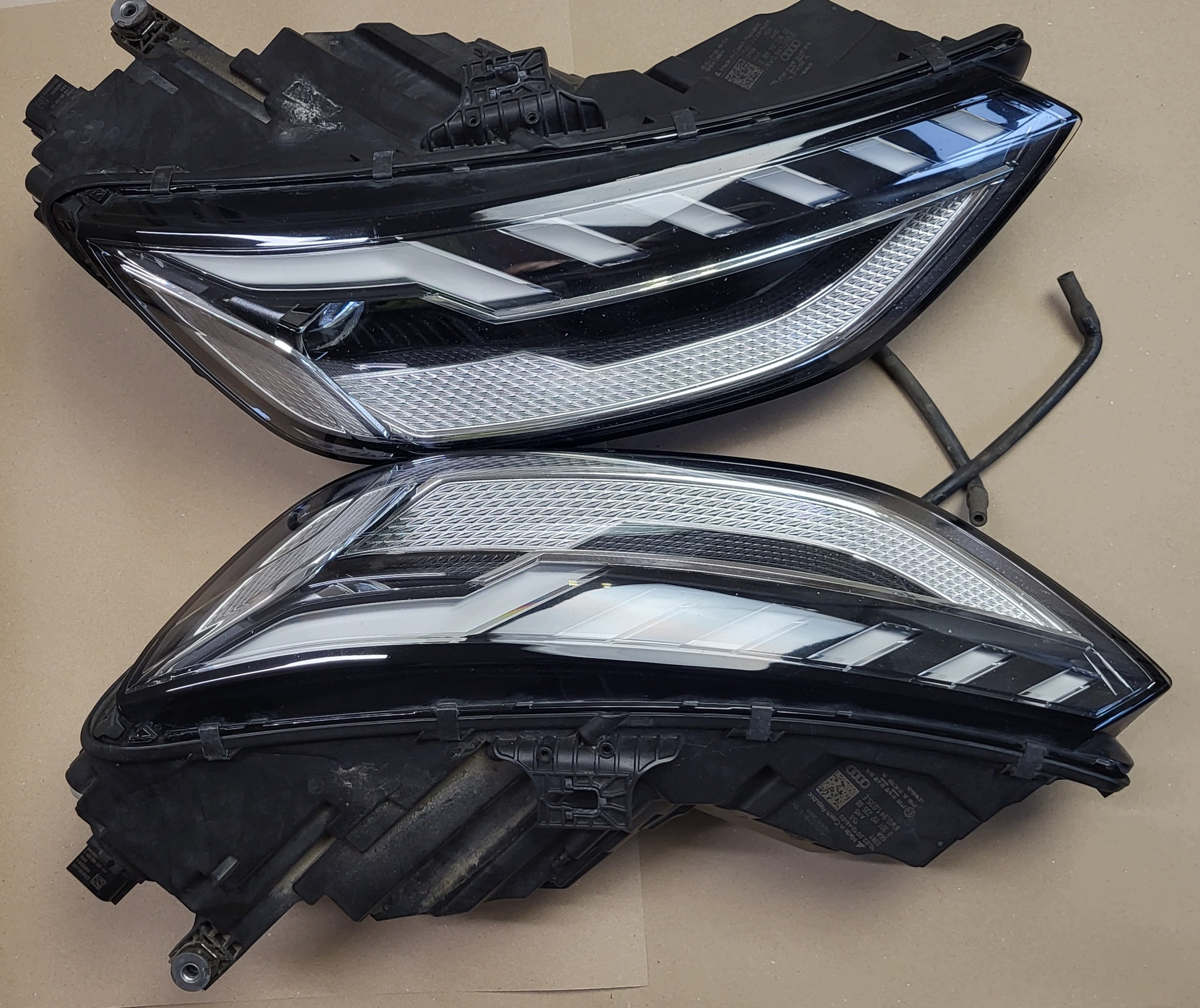 licht links rechts vorne REFLEKTOR FULL LED MATRIX AUDI A4 B9 8W EU komplet