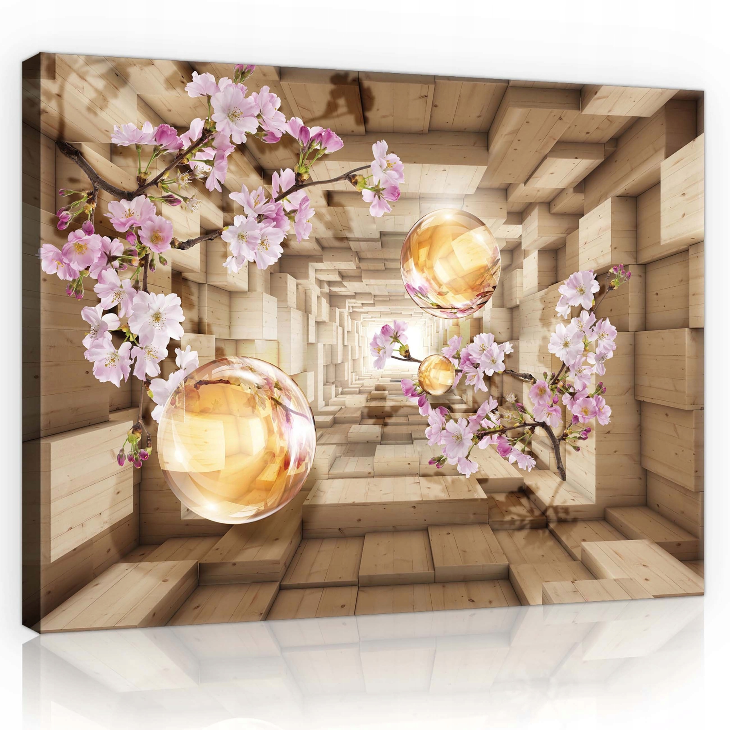 Obraz 100x75 Abstraktní iluze perspektivy do kabinetu ve stylu