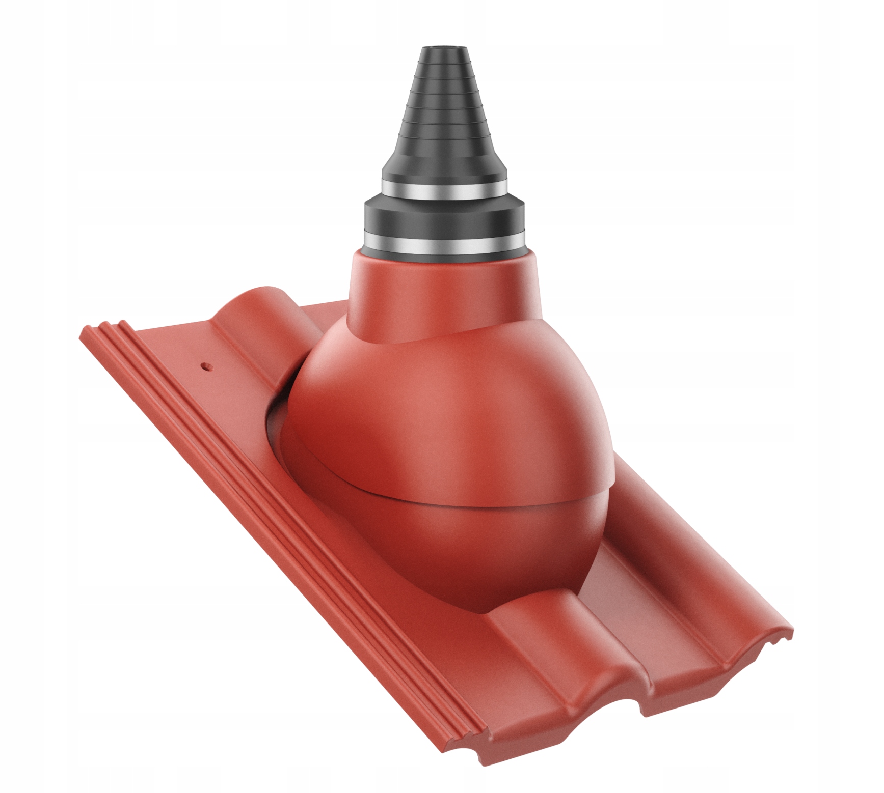 Anténní přechodová taška Euronit Extra Tmavě Červená