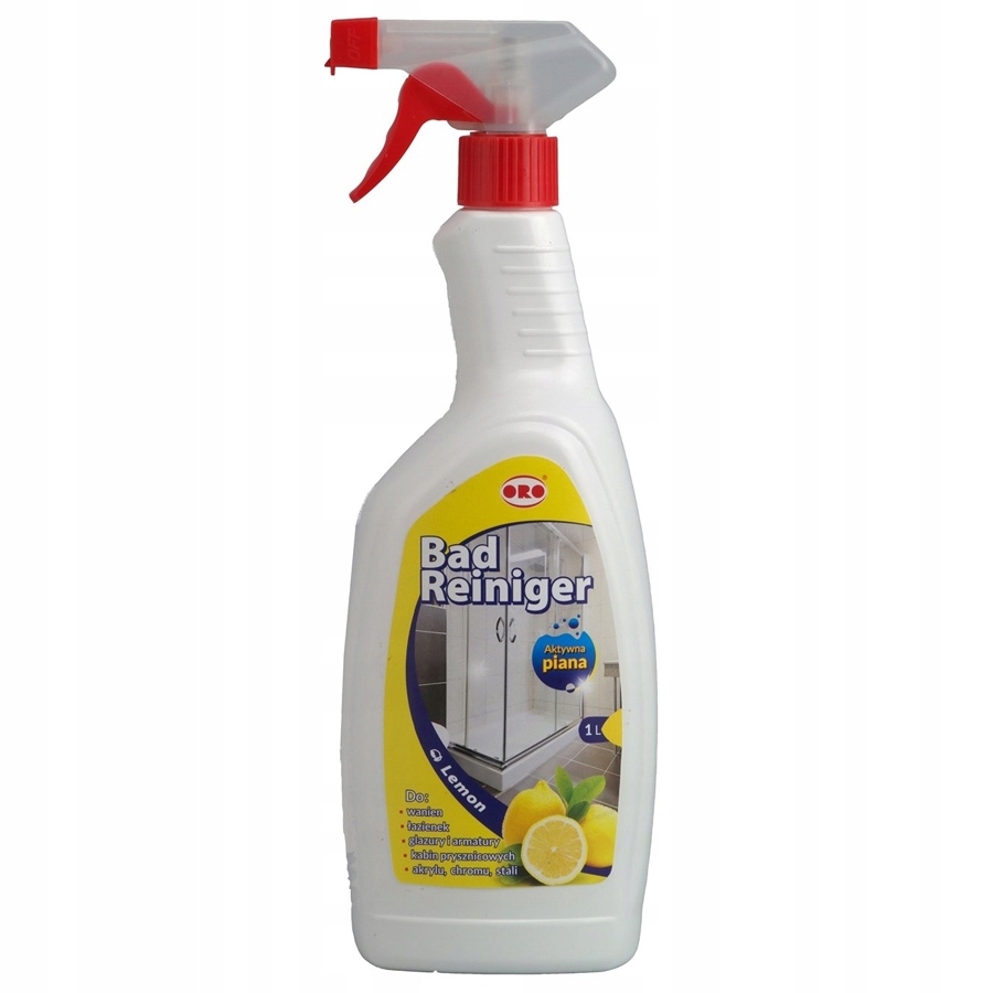 

Oro Płyn Do Mycia Kabin Prysznicowych Lemon 1L
