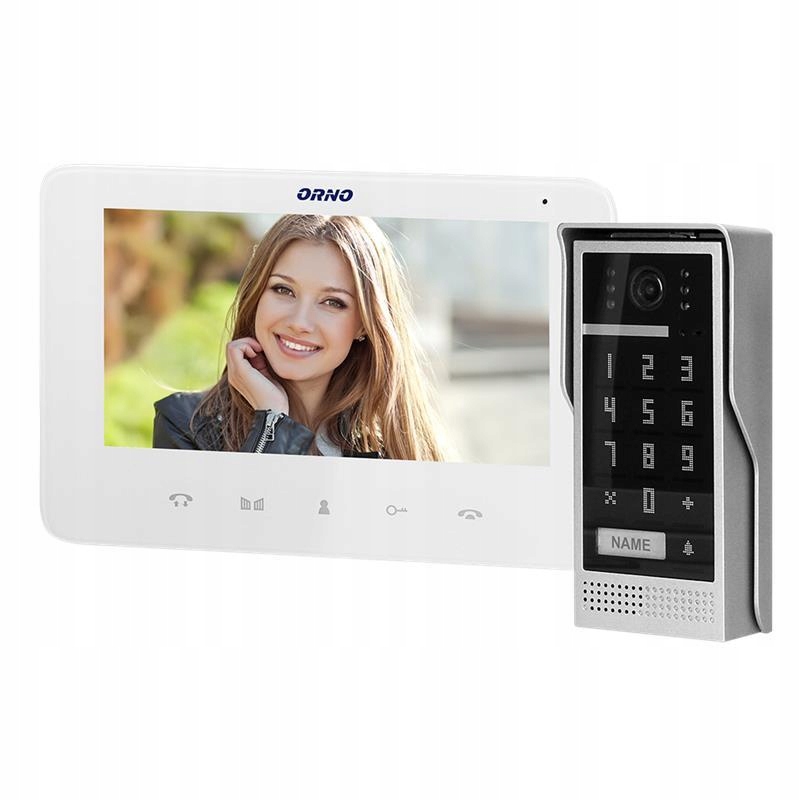 Wideodomofon jednorodzinny SCUTI OR-VID-VP-1073/W