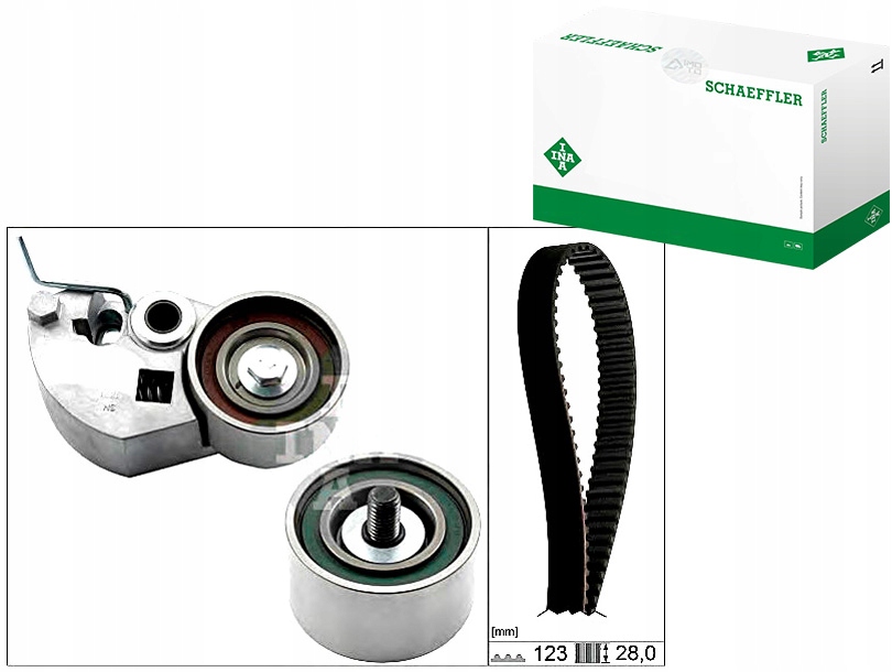 Komplet – Sada Rozvodového Řemene Ina K015579XS KH36