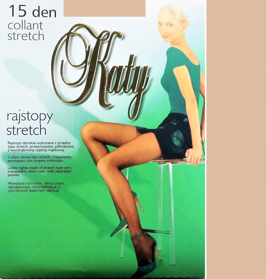 

Katy Stretch 15den cienkie półmatowe pudre 2