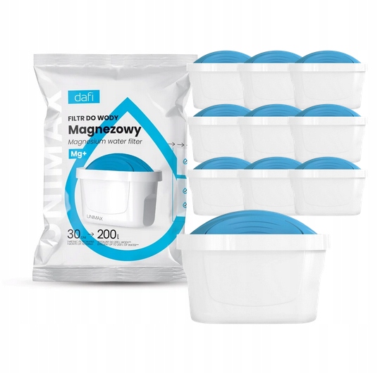 10szt. Wkład Filtrujący Dafi Unimax Magnezowy