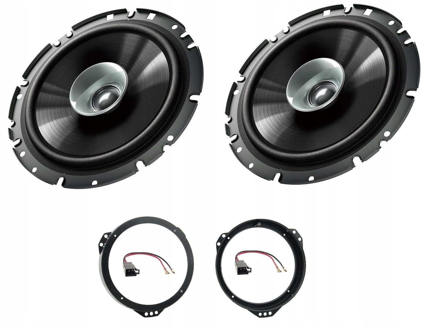 Reproduktory 16,5 cm Adaptéry Opel Astra Omega Vectra Zafira Pioneer TS-G1710F