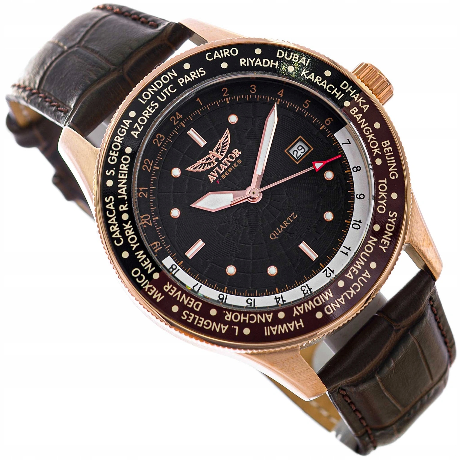 Pánské Hodinky Aviator AVAW9494 Datumovka F-series