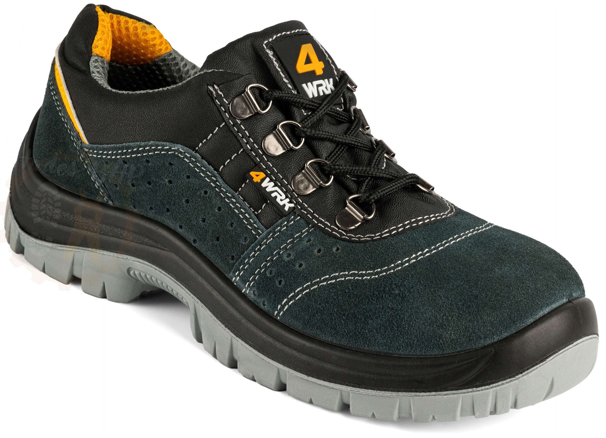 Półbuty Krótkie Robocze Ochronne 01 bez czuba podnoska Zamszowe Bhp 41