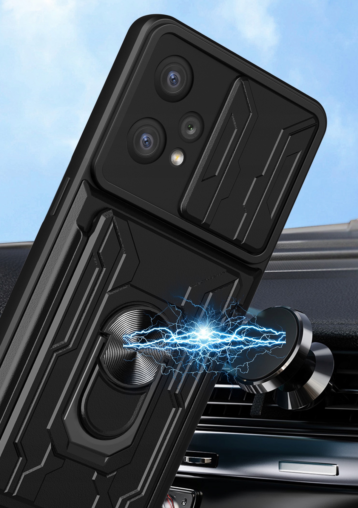 ETUI PANCERNE CASE OBUDOWA RING do XIAOMI REDMI NOTE 13 PRO 5G / POCO X6 5G Kod producenta EXEA5888