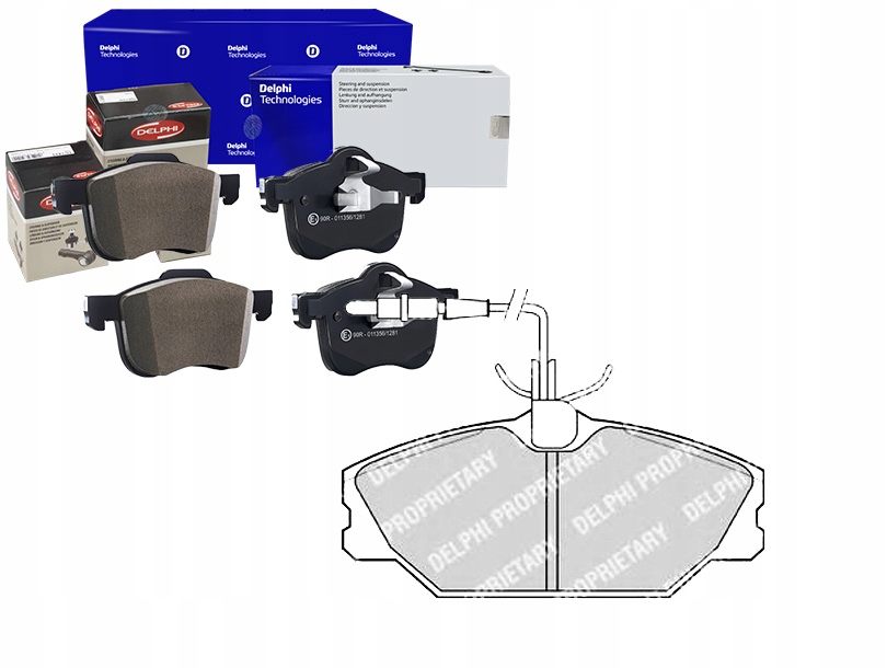 Brzdové Destičky Lublin Lockheed Delphi Ham