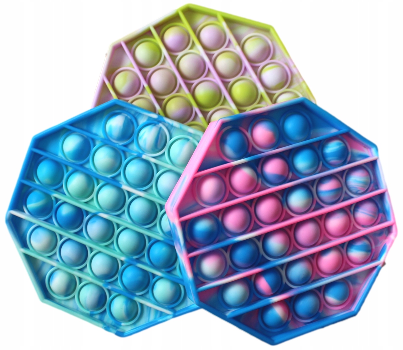 3xPOPIT ZABAWKA SENSORYCZNA ANTYSTRES BĄBLE ZESTAW