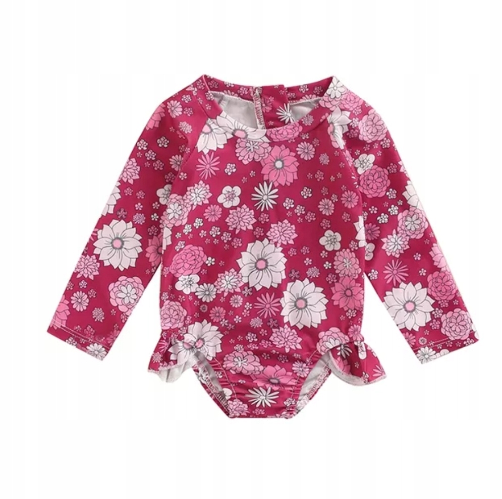 

Strój kąpielowy dla dziewczynki długi rękaw 80 86