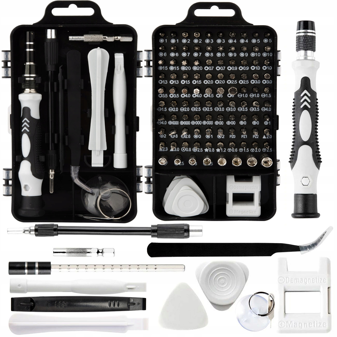 

Zestaw Precyzyjnych Śrubokrętów 115w1 Torx Wkrętak