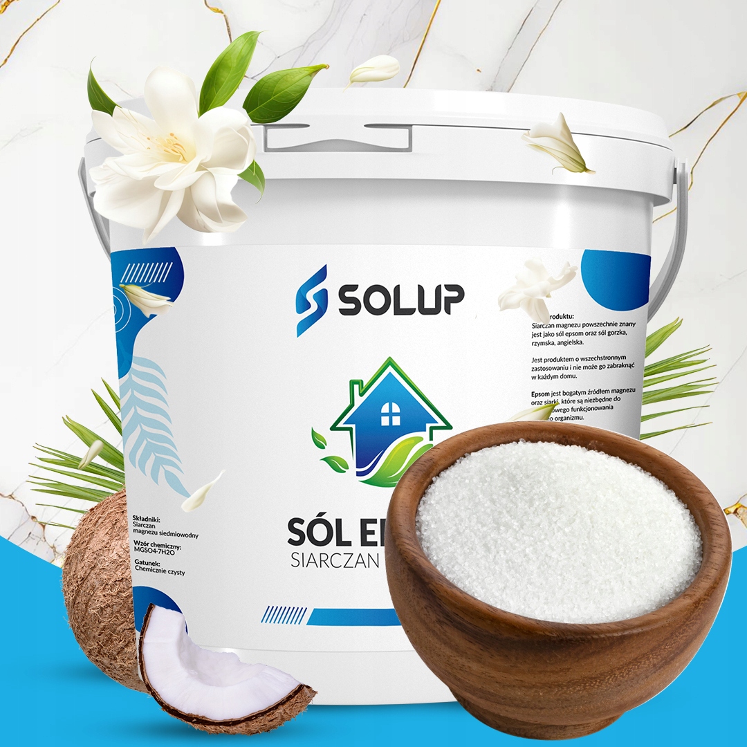 Epsom druska 5 kg – pakuotė