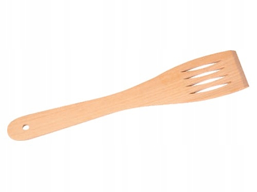 

Łopatka Drewniana Kuchenna Do Potraw Ażurowa Duża