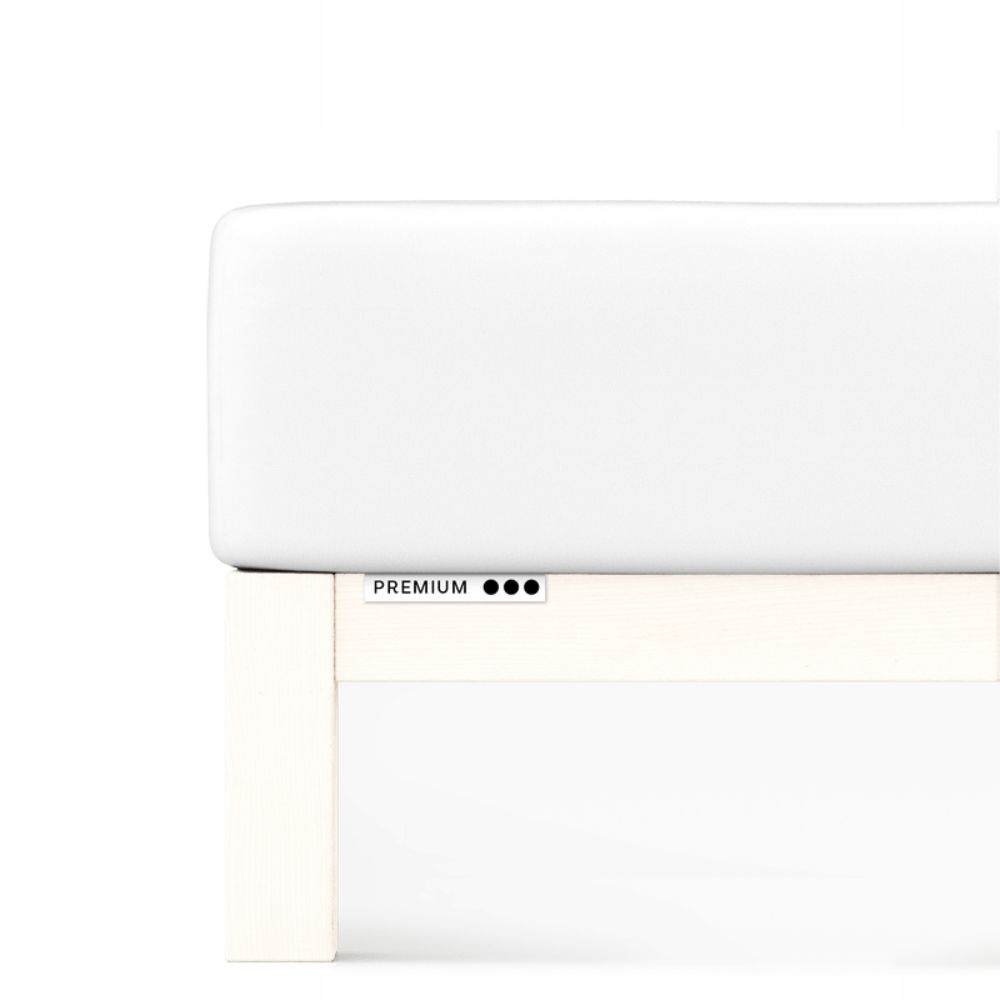 Prostěradlo Schlafgut Premium 120x190-130x220 cm New White 101