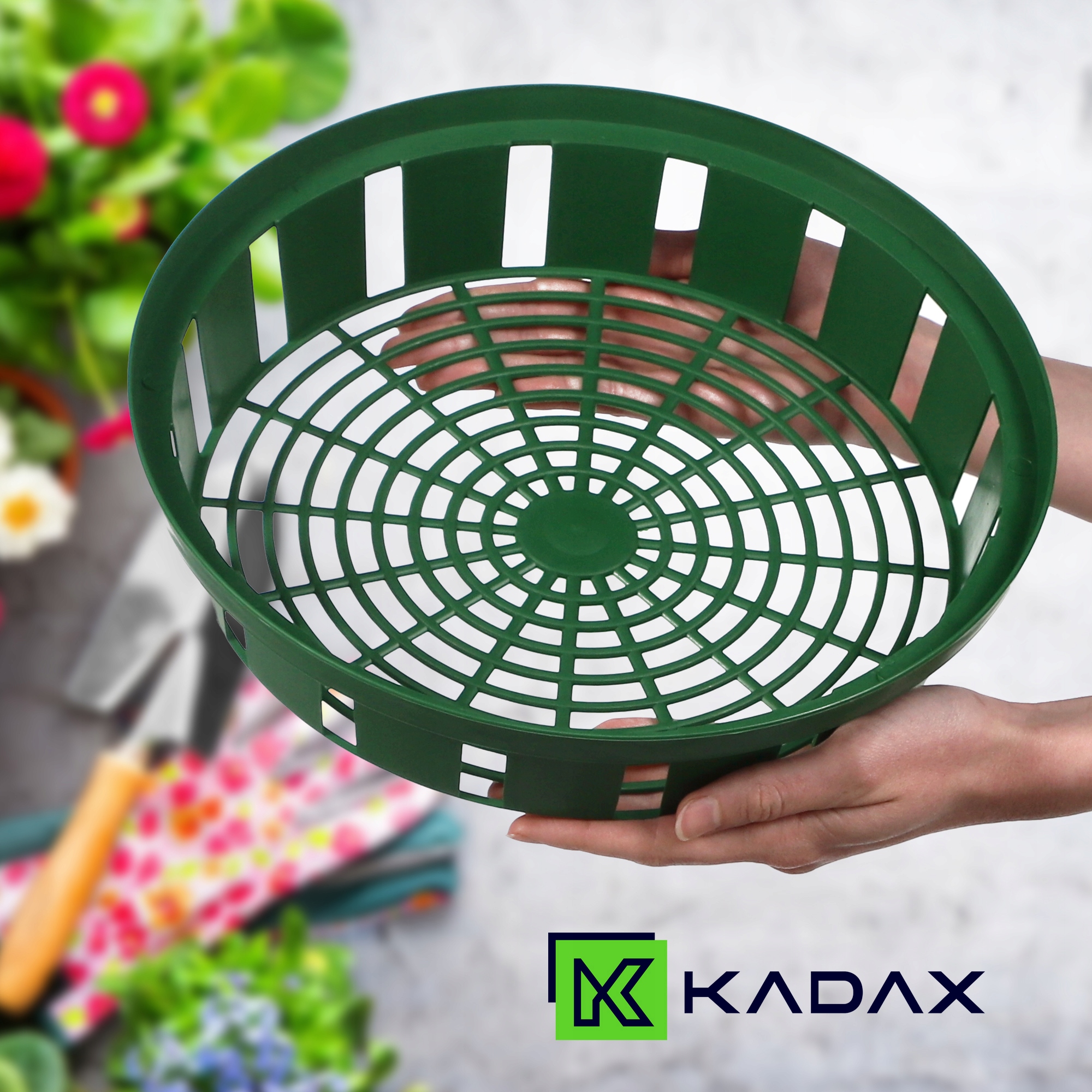 KOSZYK OSŁONKA DO SADZENIA CEBULEK fi 30cm Maks. szerokość 29.2 cm