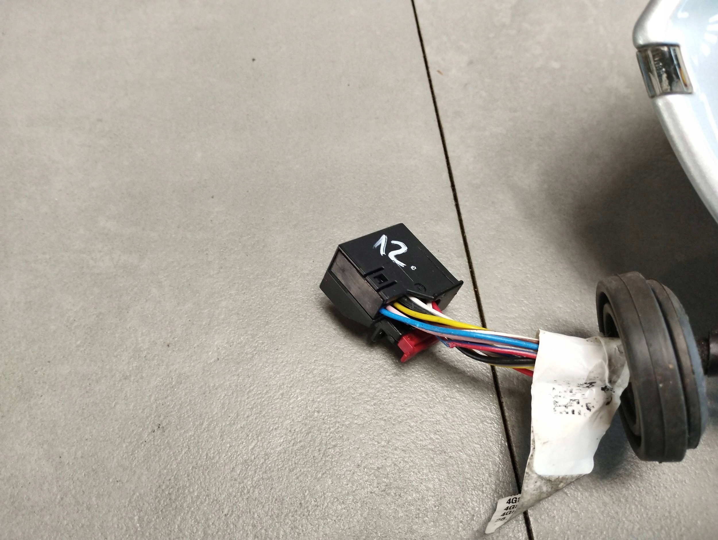 Audi A7 4G 2016 mirror left 12 PIN LZ7G