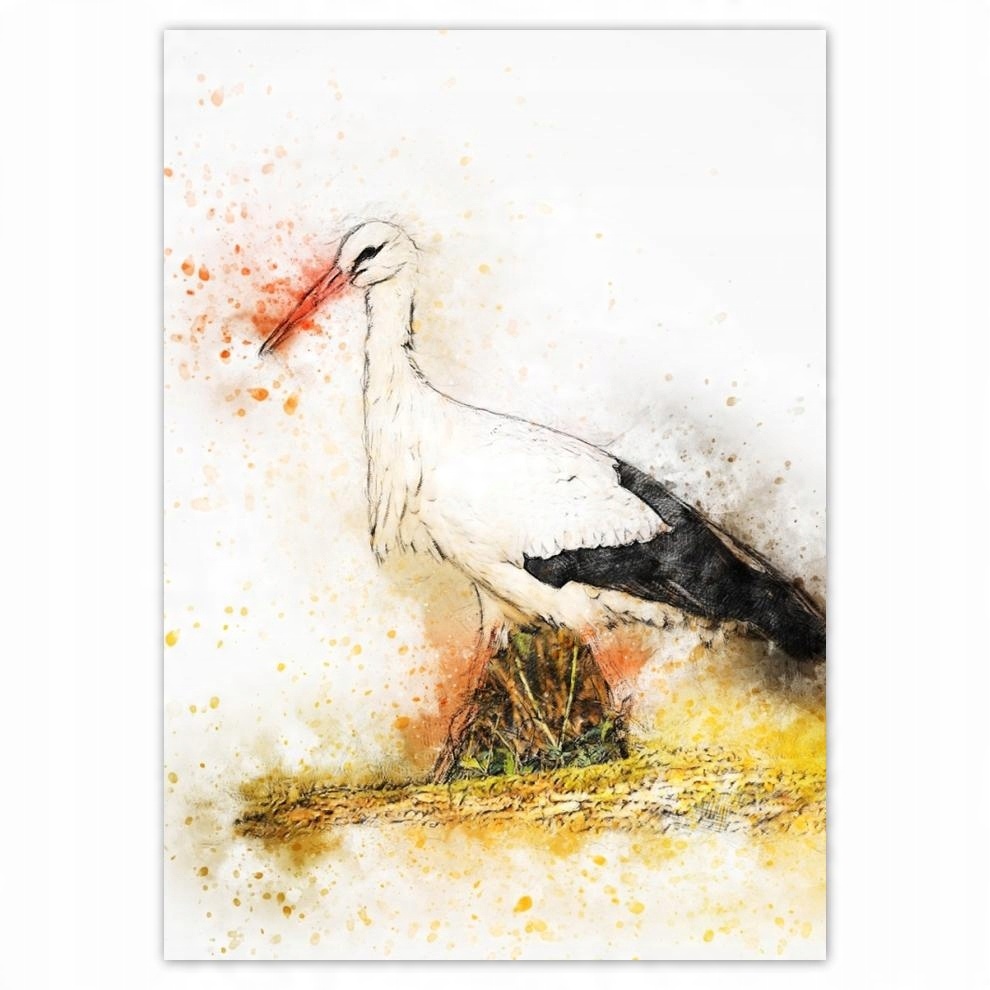 

Naklejki 50x70 Bocian