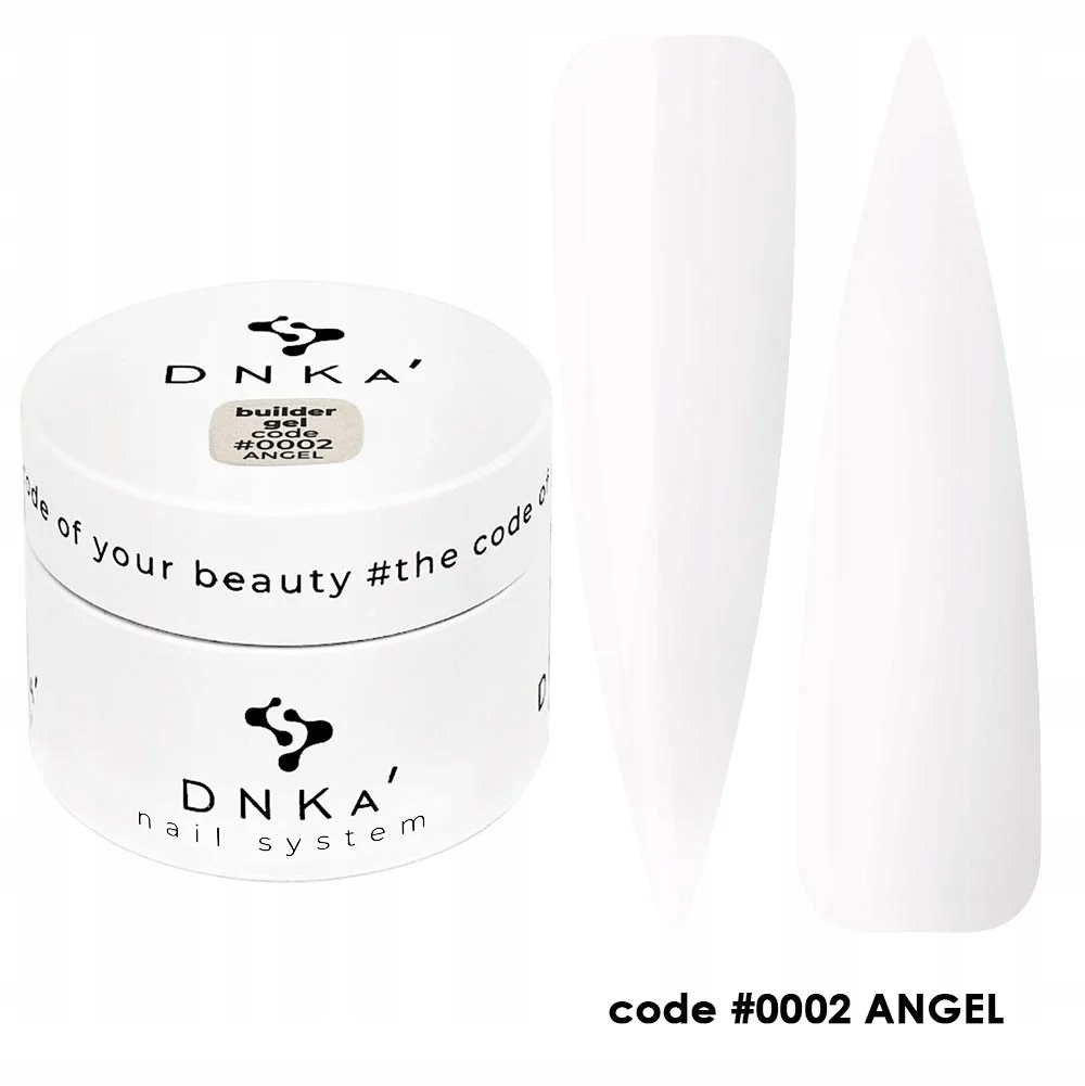 Stavební gel DNKa' Builder Gel #0002 Angel 30 ml