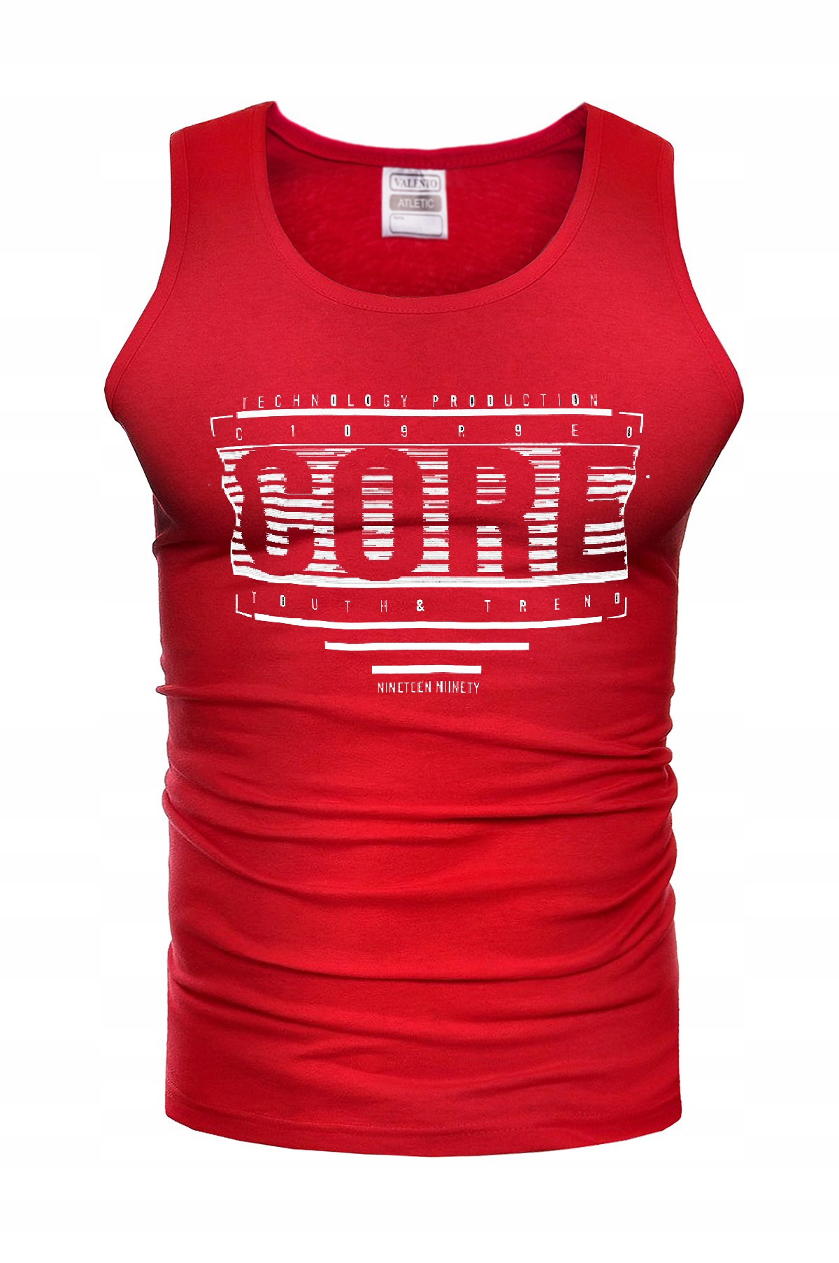 XXL - KOSZULKA MĘSKA T-SHIRT BEZRĘKAWNIK 823