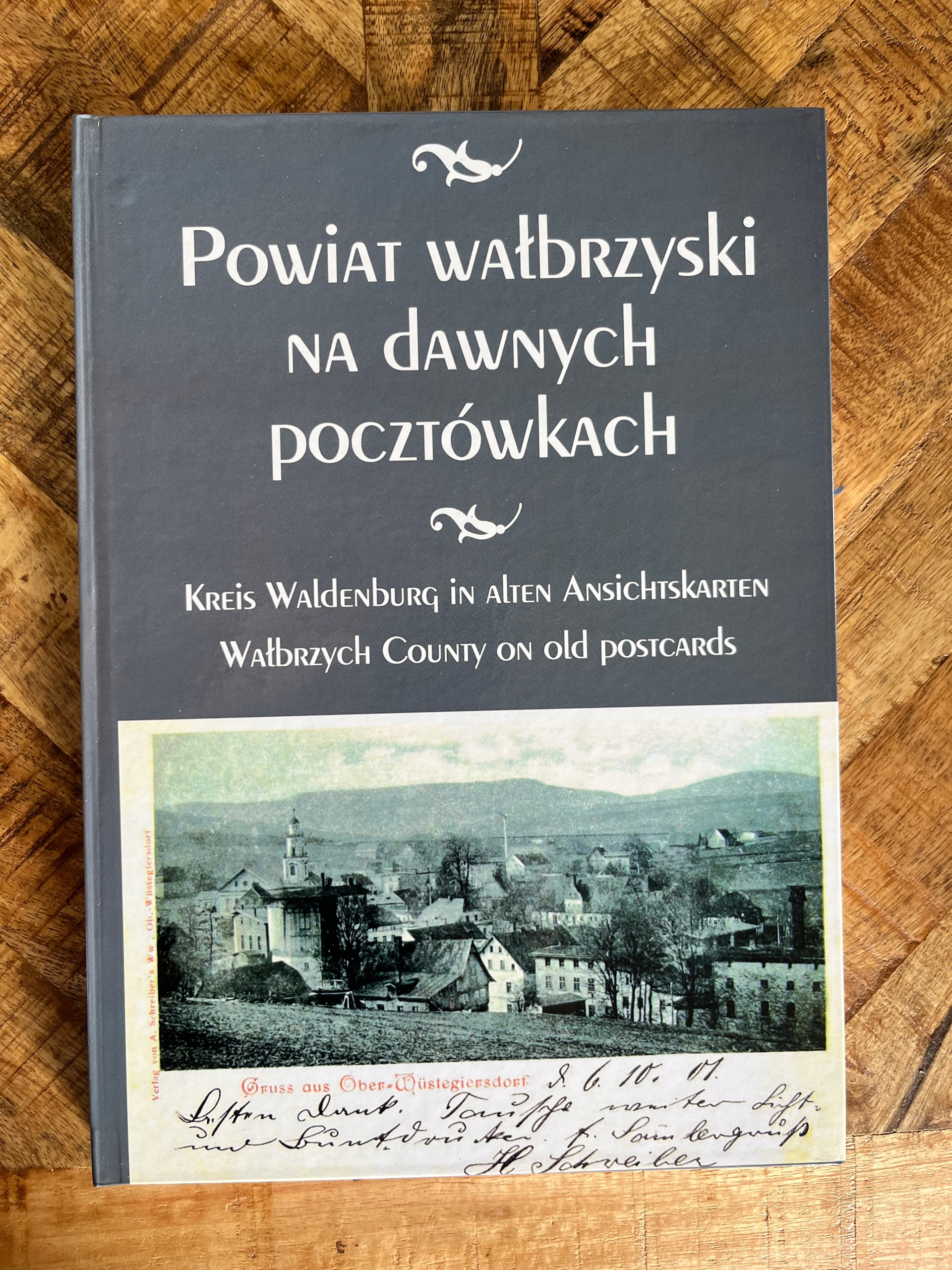 Okres Valbřich na bývalých pohlednicích Wałbrzych Kreis Waldenburg