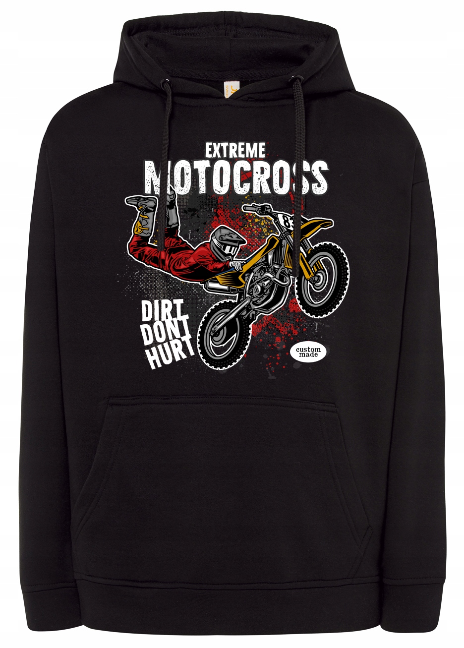 Pánská mikina Motocross MX Cross Pro Motorkáře Off Road 5XL