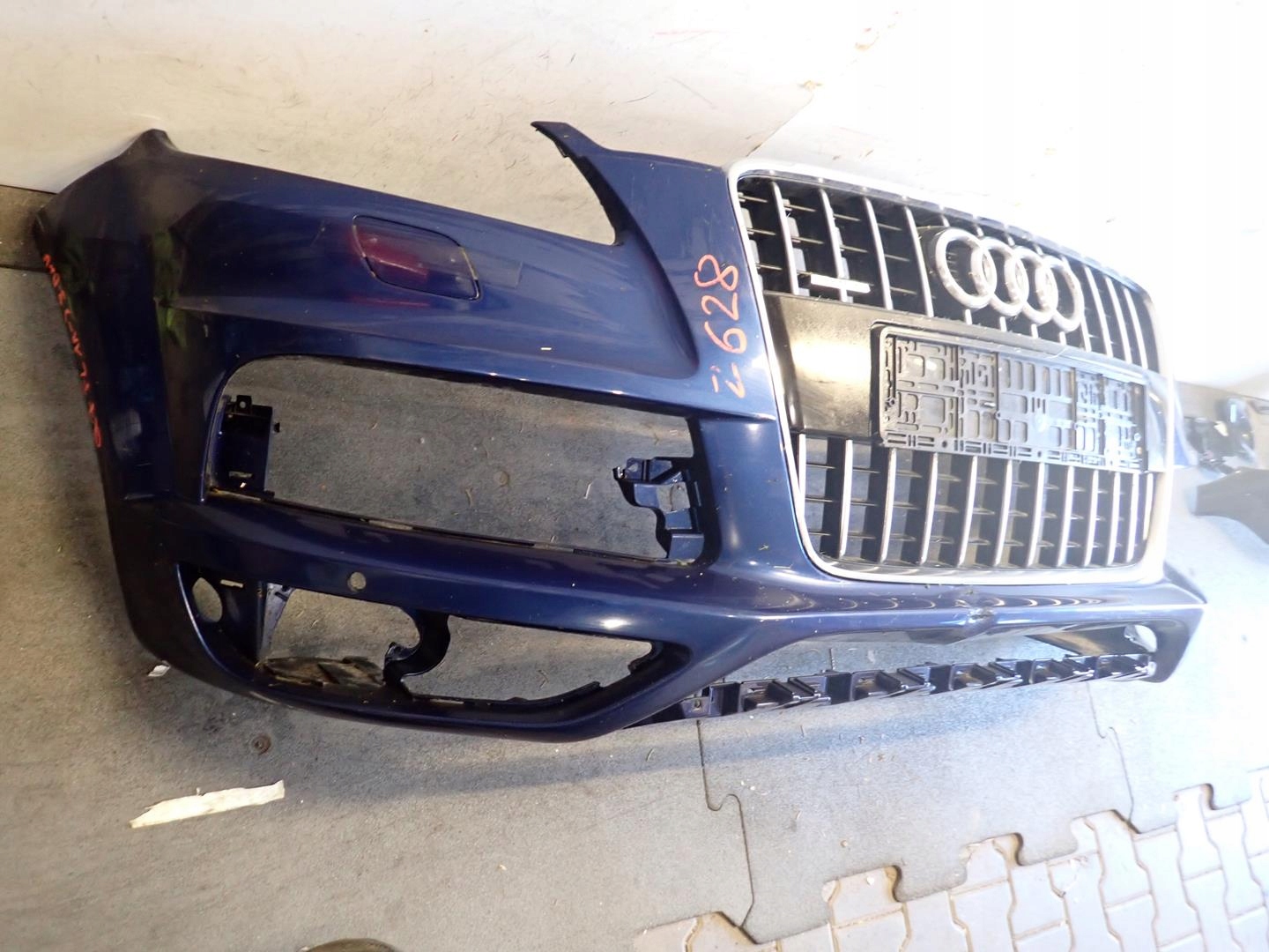 bumper front front AUDI Q7 LIFT 2010-2015 S-LINE 4L