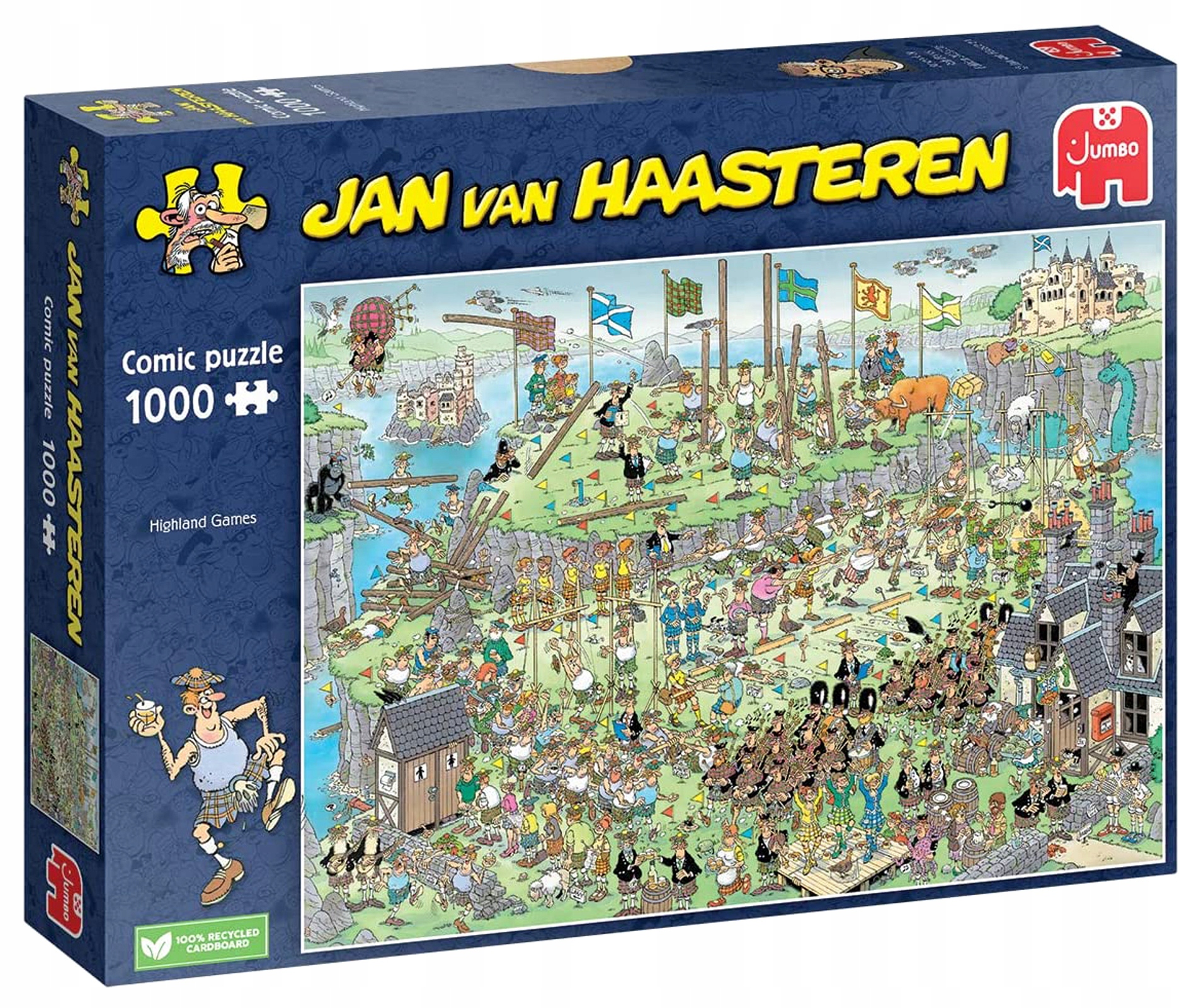 

Puzzle 1000 Haasteren Tradycyjne szkockie zawody