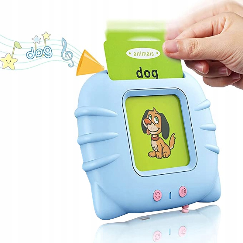 ZABAWKA DO WCZESNEJ NAUKI ANGIELSKIEGO 224 KARTY Wysokość produktu 8.8 cm