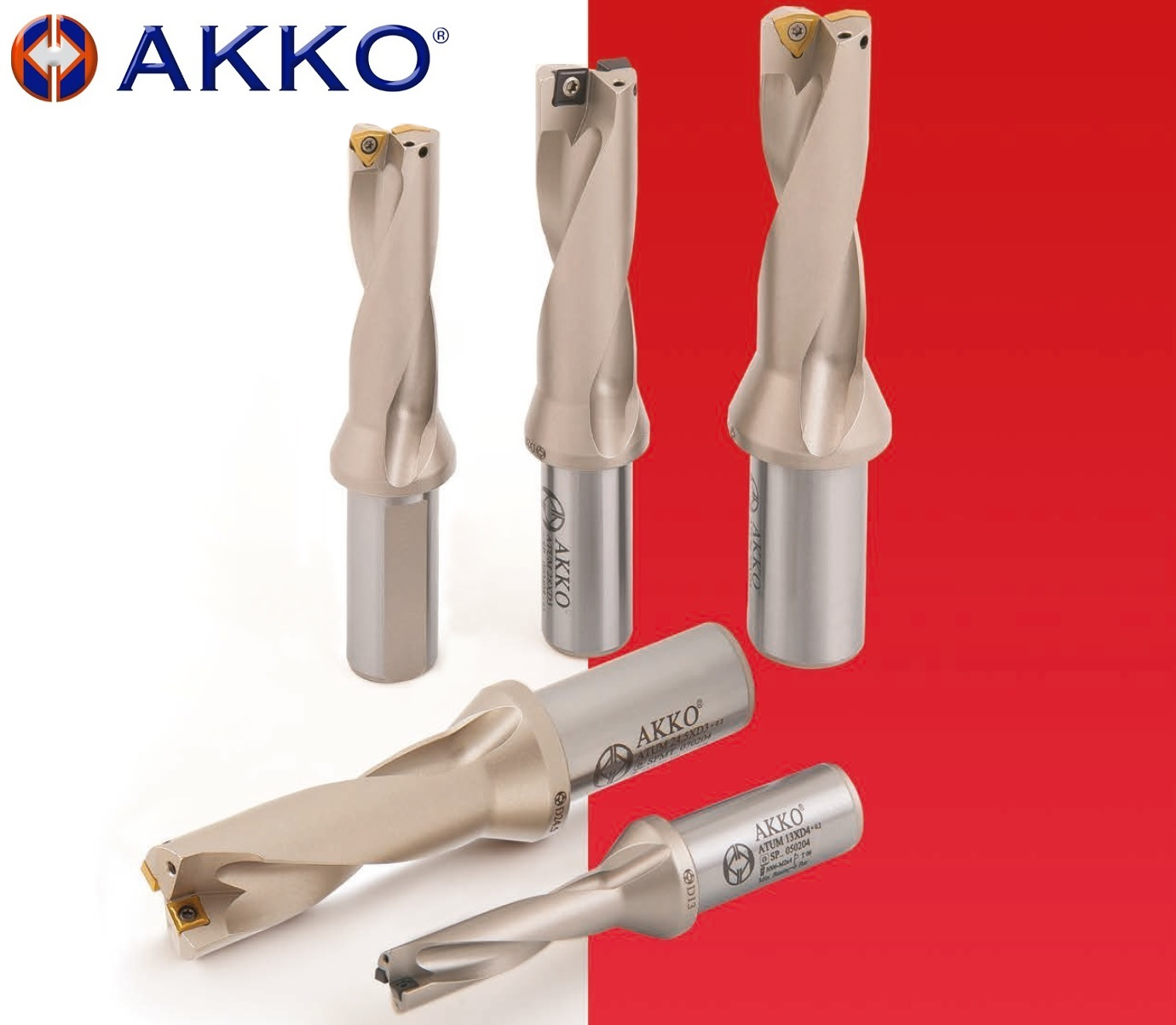 WIERTŁO SKŁADANE ATUM 23 D3 PŁYTKA WCMX 040208 Zastosowanie do metalu