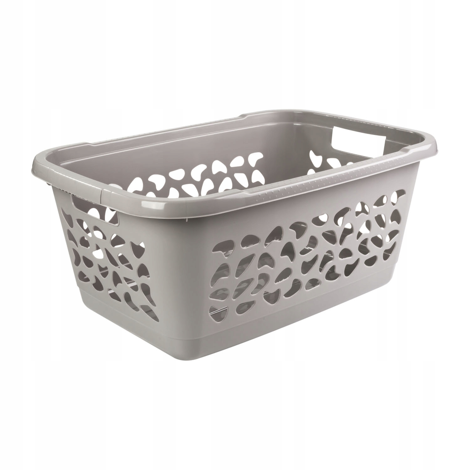 

Kosz na pranie Jost 55cm szary ażurowy 32L Keeeper