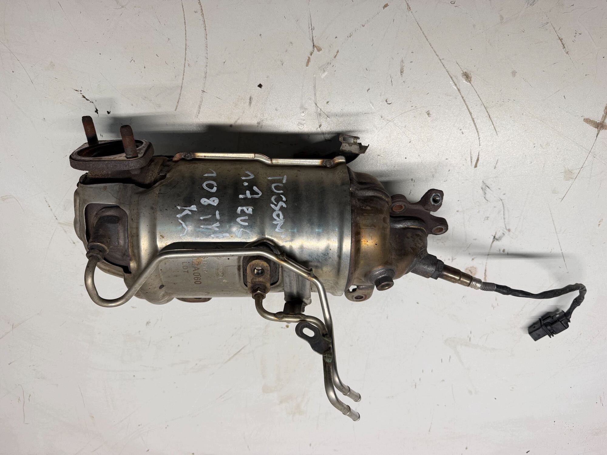 catalyst DPF FAP HYUNDAI TUCSON II 1.7 CRDI D4FD C02A060 2015-2018