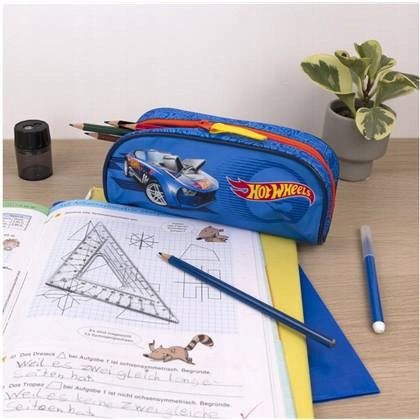 HOT WHEELS AUTA CARS piórnik saszetka TUBA 21x9x6 Kod producenta HWES0691