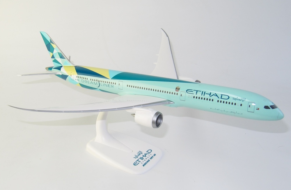 Model letadla Boeing 787-10 Etihad Greenliner