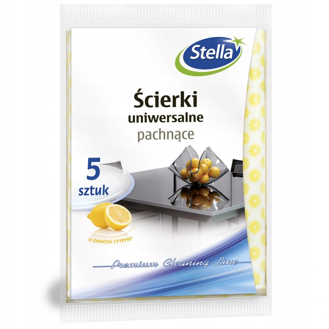 

Ścierki uniwersalne pachnące 5 szt Stella