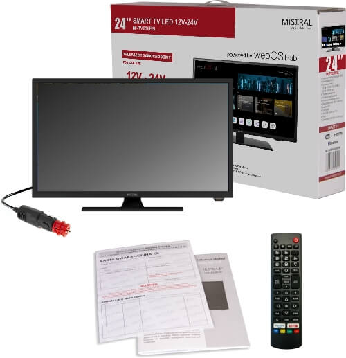Telewizor LED Mistral MI-TV238FSL 24" Full HD Typ telewizora LED