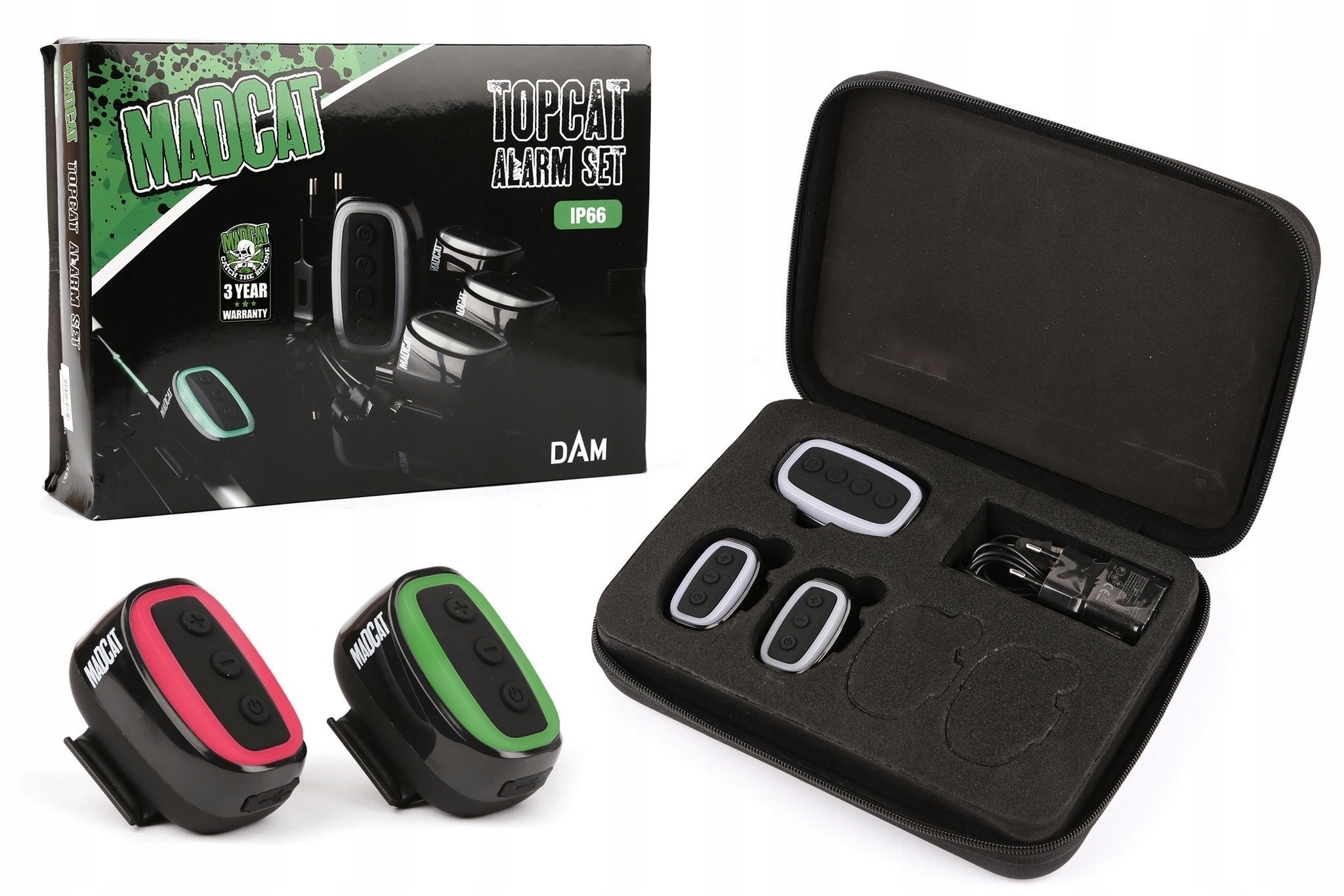 Zestaw Sygnalizatorów Madcat Topcat 2+1