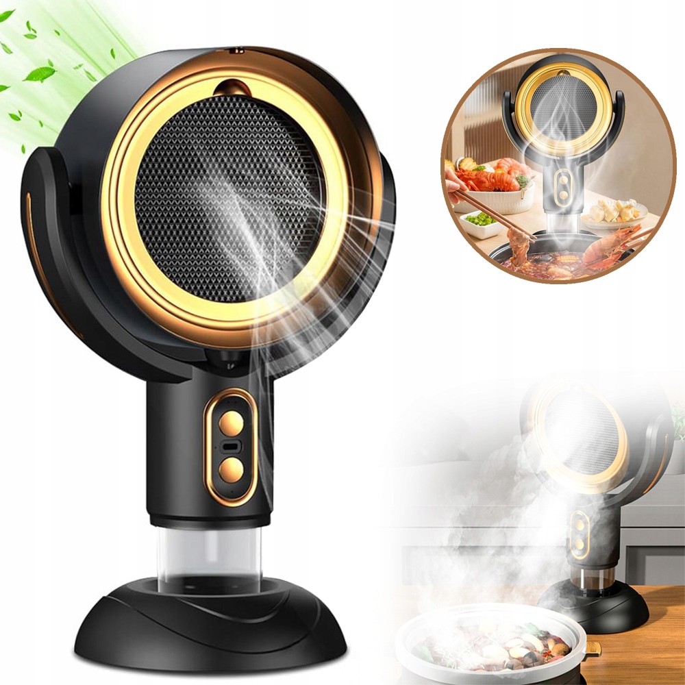 Przenośny Okap Do Kuchni Mini Stacjonarny Okap Z Możliwością Ładowania