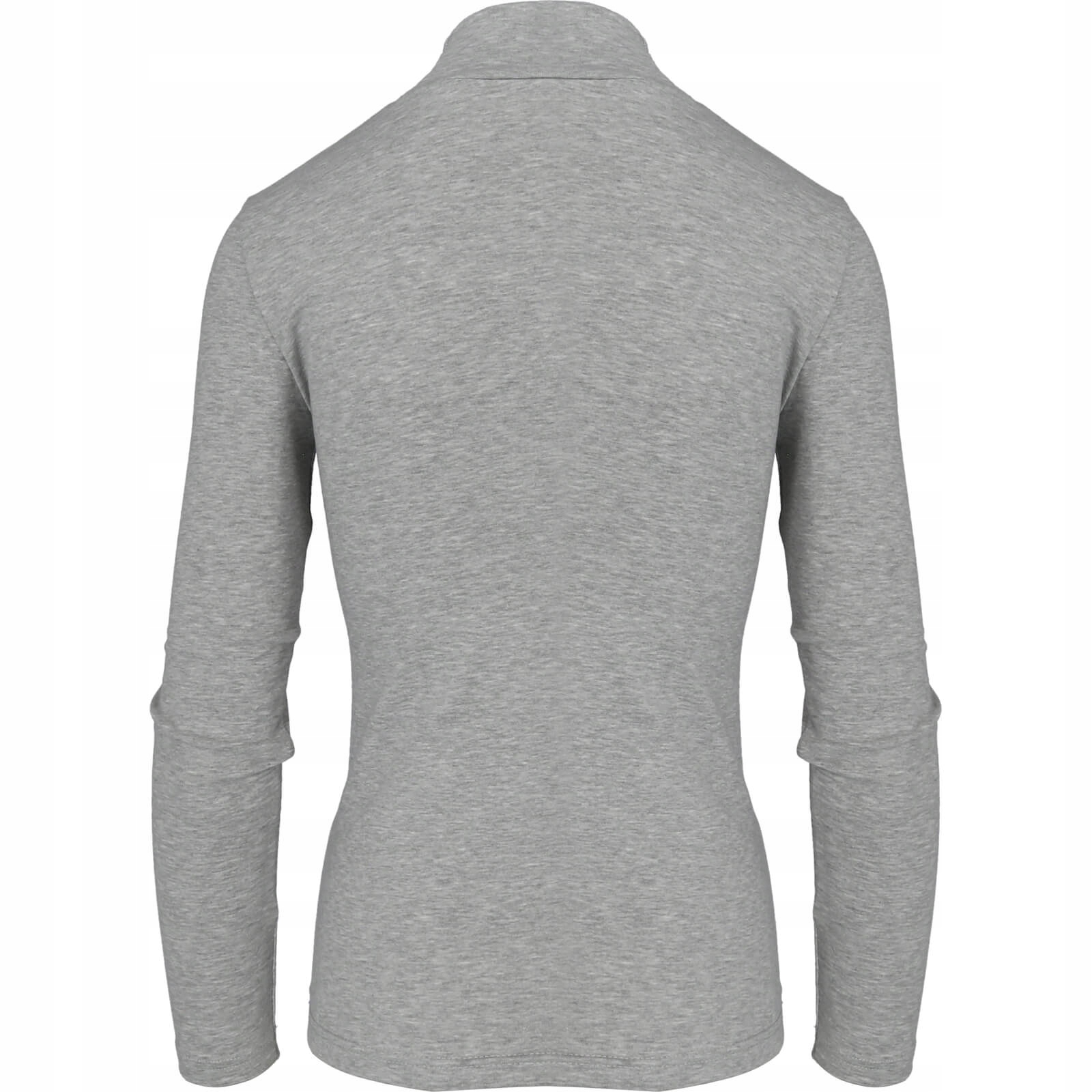 Półgolf Damski Cienki Elastyczny Sweter melanż XL Rękaw długi rękaw